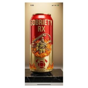 Sobriety RX First Responder Tribute Can (16 oz)