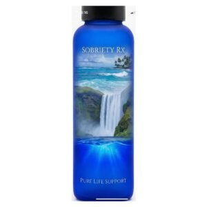 Sobriety RX Waterfall Insulated Bottle - Blue
