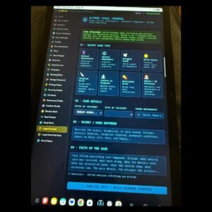 Alfred - AI Legal Counsel (Software Concept)