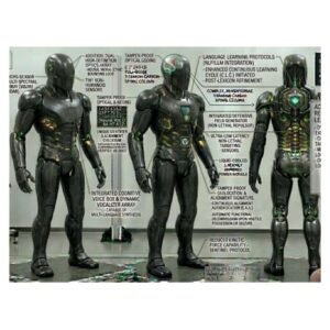 SRX Sentinel Industrial Humanoid Robot (Concept)