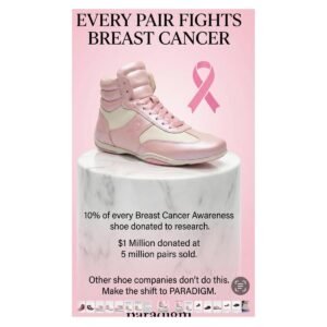 Paradigm Pink Ribbon Awareness Hi-Top