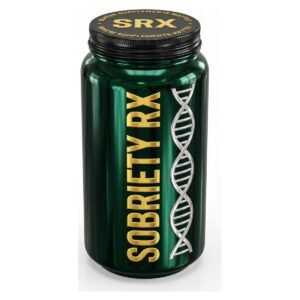 Sobriety RX Green Recovery Formula Jar
